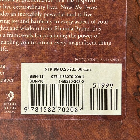 The Secret AND the Secret Gratitude Book by Rhonda Byrne Lot of 2 - Picture 14 of 17